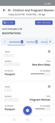 U-WIN Vaccinator для Android — скриншот 4
