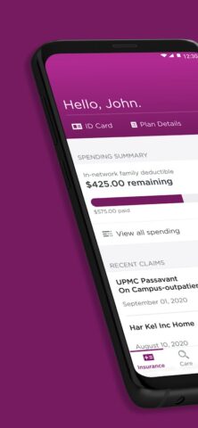 UPMC Health Plan для Android — скриншот 1