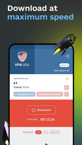 USA VPN — Быстрый VPN в США для Android — скриншот 4