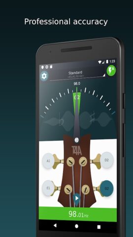 Ultimate Bass Tuner: Бас-тюнер для Android — скриншот 4