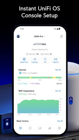 UniFi для Android — скриншот 1