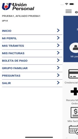 Union personal для Android — скриншот 4
