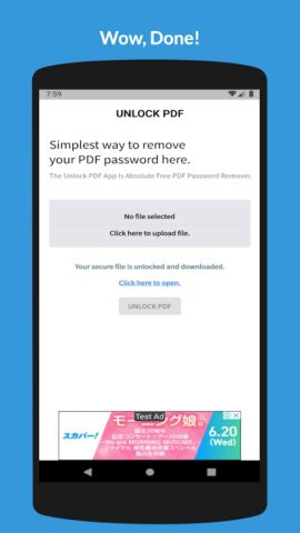 Unlock PDF — Remove Password для Android — скриншот 4