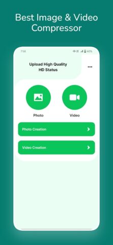 Upload High Quality Status для Android — скриншот 2