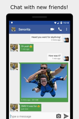 VCall — Video Calling для Android — скриншот 3