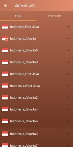 VPN Indonesia — Fast Super VPN для Android — скриншот 2