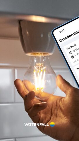 Vattenfall Energie для Android — скриншот 1