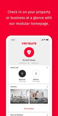 Verisure для Android — скриншот 3