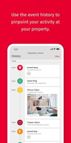 Verisure для Android — скриншот 5