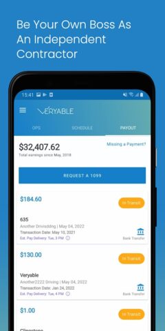 Veryable: Work. Next Day Pay для Android — скриншот 3