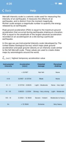 Измеритель вибрации для iOS — скриншот 5