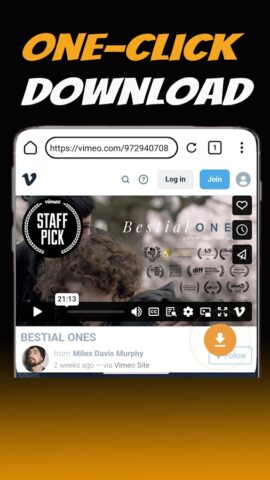 Video Downloader — Fast Save для Android — скриншот 2