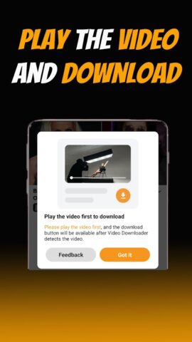 Video Downloader — Fast Save для Android — скриншот 3
