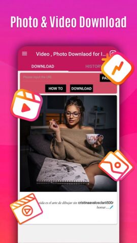 Загрузчик видео — FastSave для Android — скриншот 1