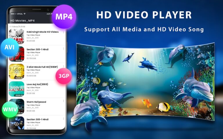 Video Player — MP4 Player для Android — скриншот 5