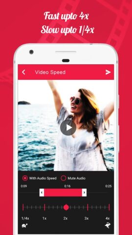 Video Speed Fast & Slow Motion для Android — скриншот 3