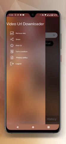 Video URL downloader для Android — скриншот 5