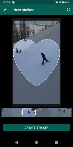 Video stickers for WhatsApp для Android — скриншот 2