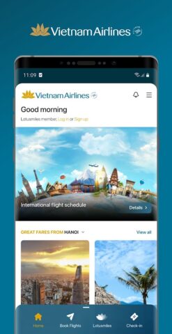 Vietnam Airlines для Android — скриншот 2