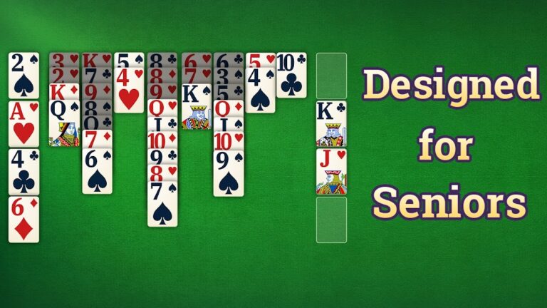Vita FreeCell for Seniors для Android — скриншот 1