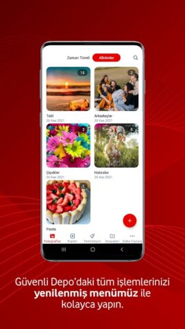 Vodafone Güvenli Depo для Android — скриншот 2