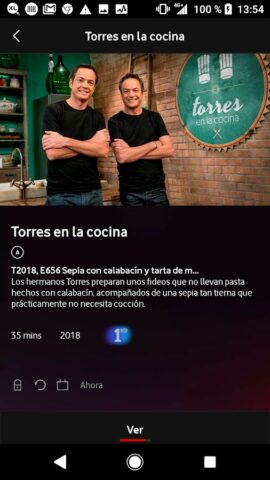 Vodafone TV для Android — скриншот 5