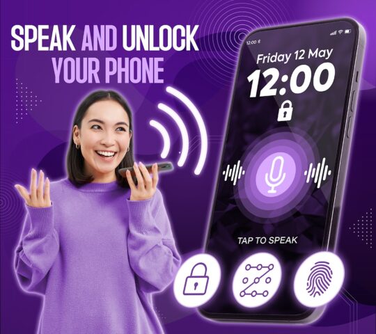Voice Screen Lock для Android — скриншот 1