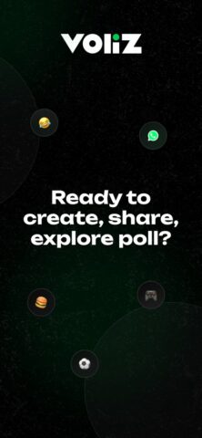Poll Maker & Creator — Voliz для iOS — скриншот 1