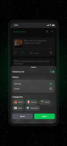 Poll Maker & Creator — Voliz для iOS — скриншот 5