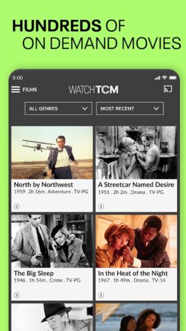 WATCH TCM для Android — скриншот 3