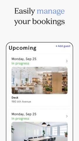 WeWork для Android — скриншот 5