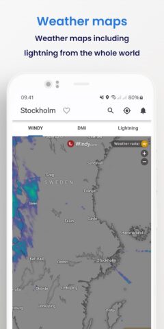 Weather From DMI and YR для Android — скриншот 5