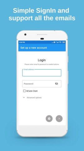 Webmail App Secure Smart Inbox для Android — скриншот 1