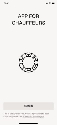 Wheely for Chauffeurs для iOS — скриншот 1