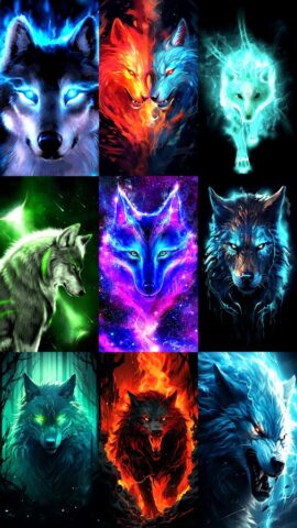 волк обои HD для Android — скриншот 5