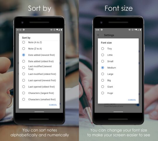 CountablePad для Android — скриншот 4