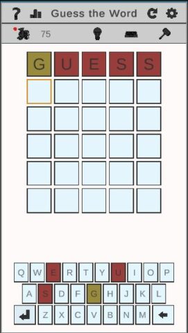 WordGuessr Word Guesser для Android — скриншот 3