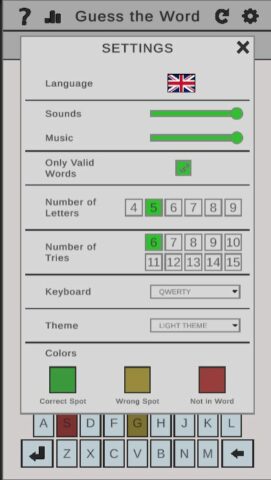 WordGuessr Word Guesser для Android — скриншот 5