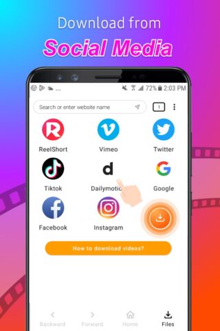 X Video Downloader & Saver для Android — скриншот 2