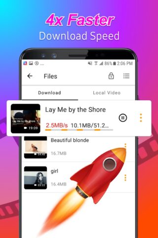 X Video Downloader & Saver для Android — скриншот 5