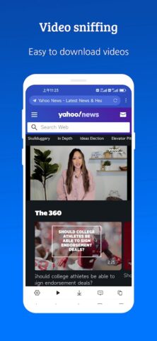 X Browser -Light & Super fast для Android — скриншот 4