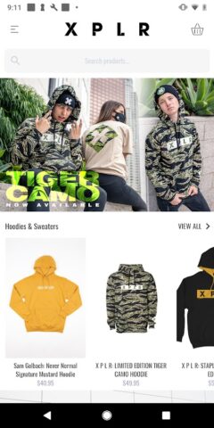 XPLR для Android — скриншот 1