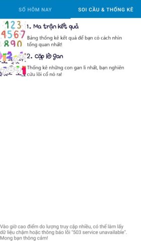 XSMN Soi Cầu Chuẩn для Android — скриншот 2