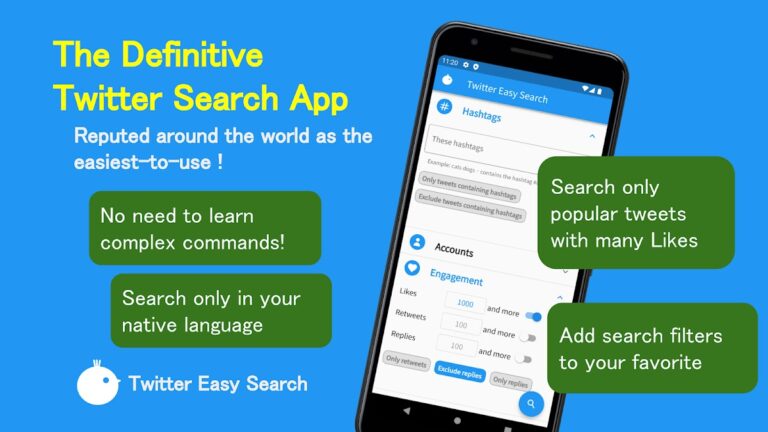 X/Twitter Easy Search для Android — скриншот 1