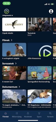 Yettel TV Hungary для Android — скриншот 1
