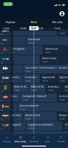 Yettel TV Hungary для Android — скриншот 2