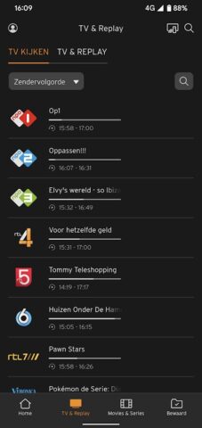Ziggo GO TV для Android — скриншот 2
