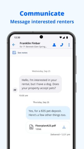 Zillow Rental Manager для Android — скриншот 5