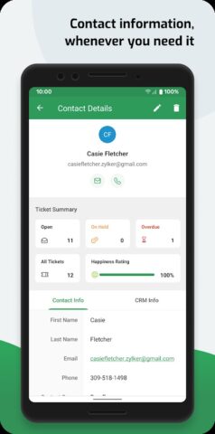 Zoho Desk для Android — скриншот 4