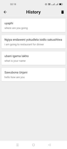 Zulu To English Translator для Android — скриншот 3